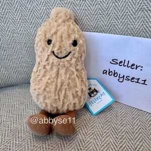 Jellycat Amuseables Peanut Plush Toy NWT Authentic A6PE